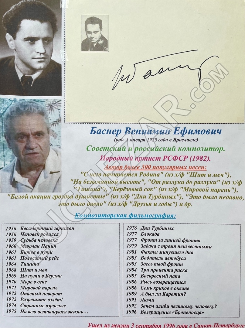 Вениамин Баснер