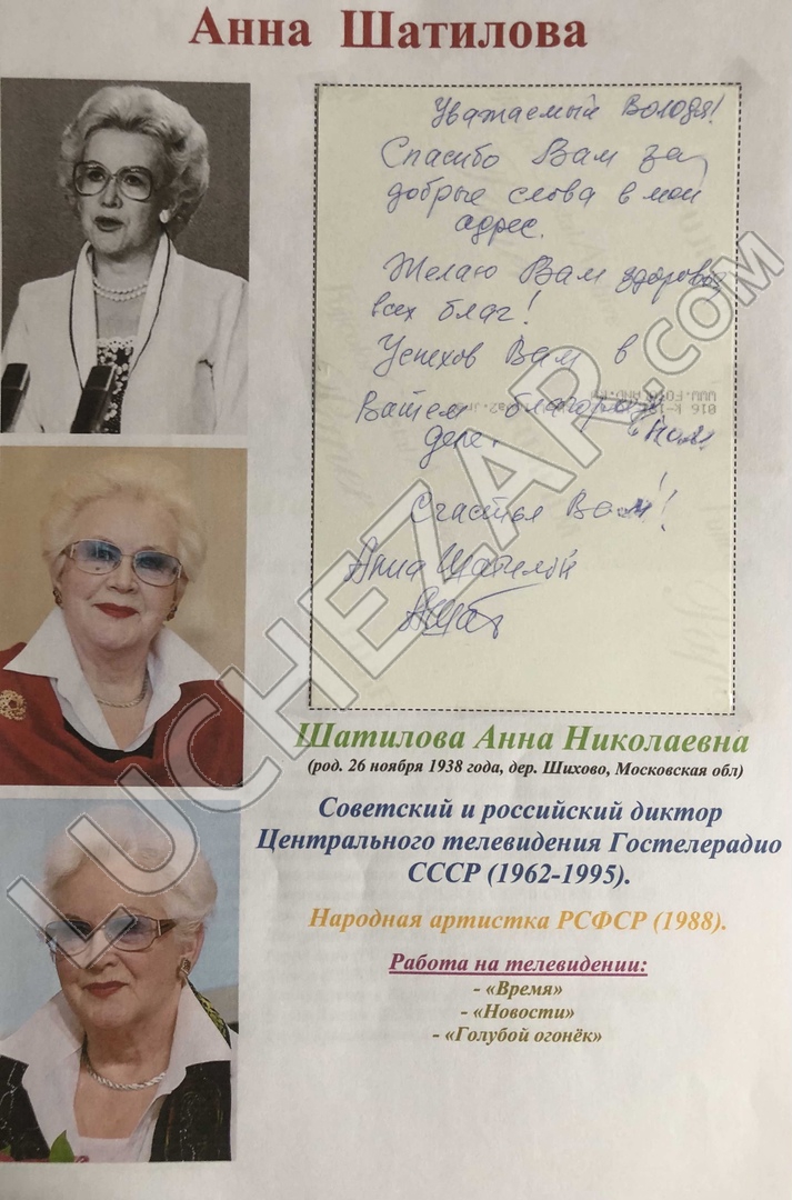 Анна Шатилова