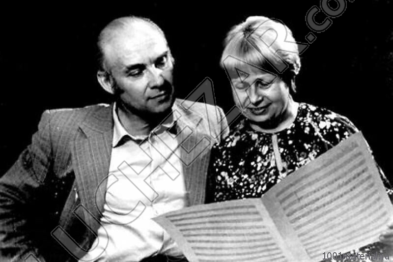Александра Пахмутова и Николай Добронравов