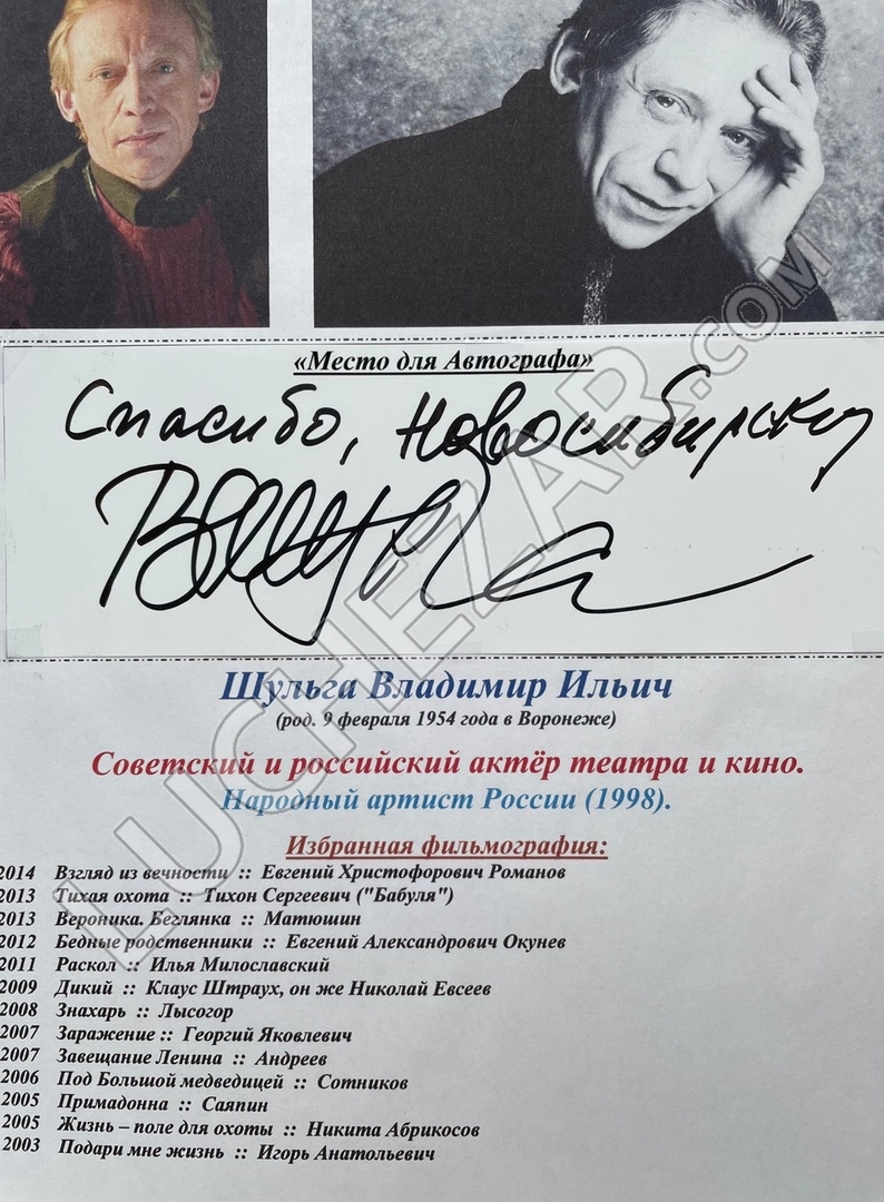 Владимир Шульга